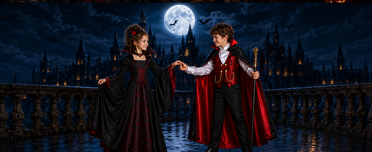 Girls Vampire Costume