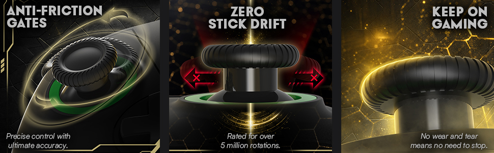 Drakong Challenger Controller with Hall Effect Sticks.