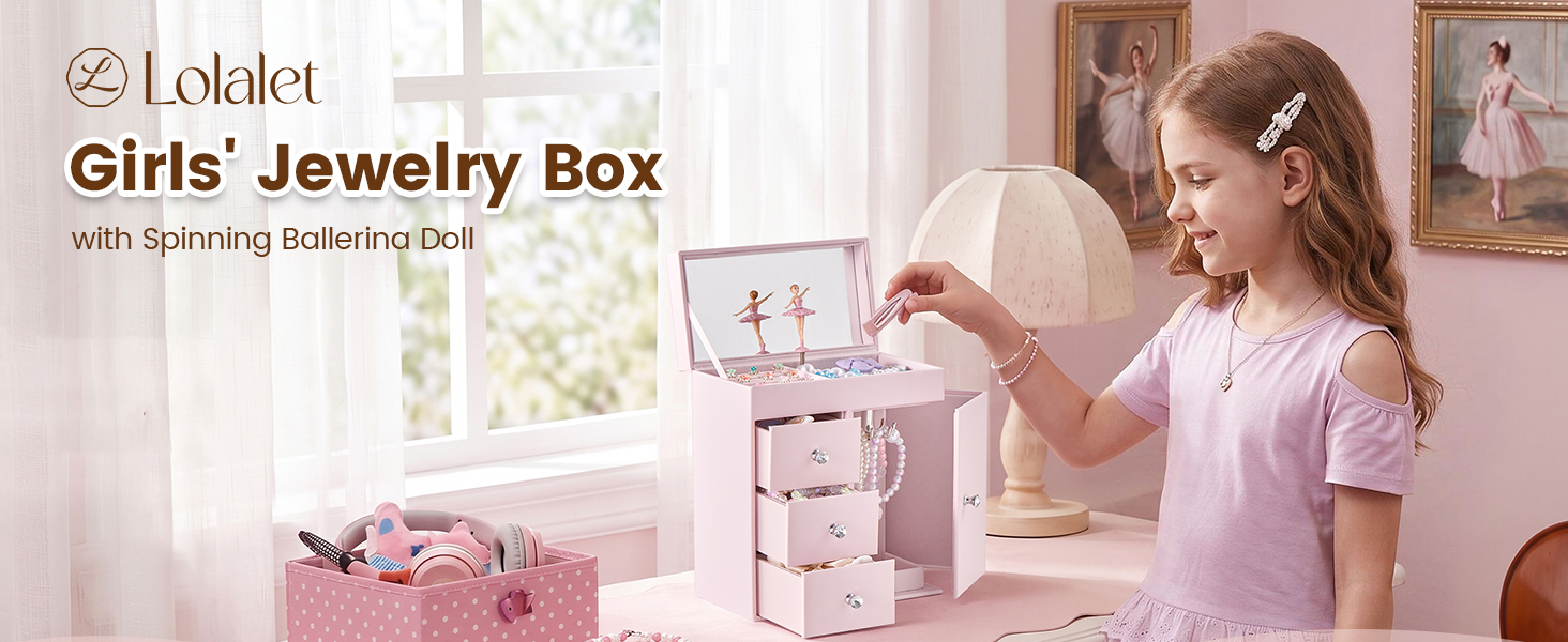 Music Jewelry Box for Girls