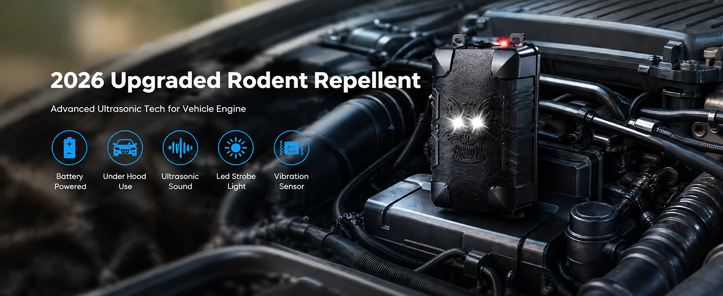 rodent repellent car engine