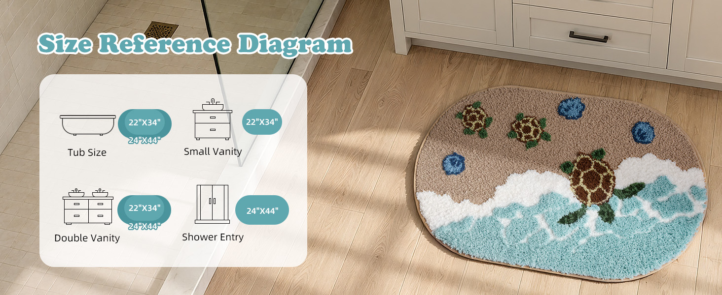 Bathroom Mat for Shower Outside