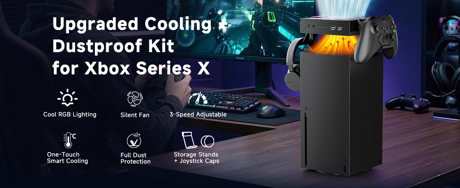 cooling fan for Xbox Series X