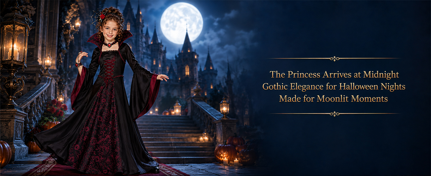 Vampire Costume for Girls