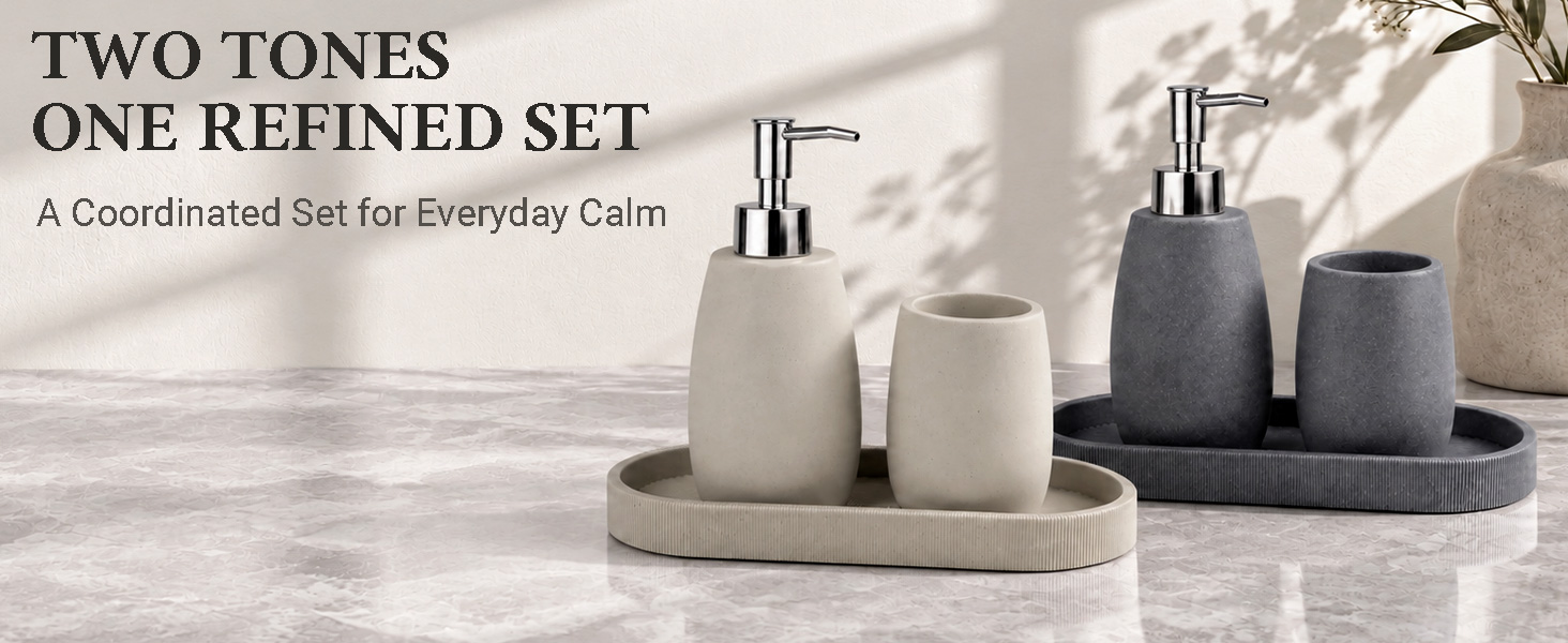 TWO TONESONE REFINED SET