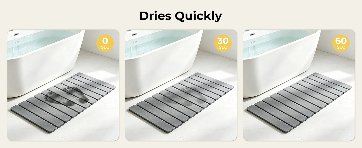 stone bathmat