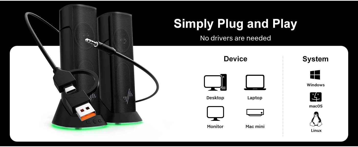 speakers for computer desktop