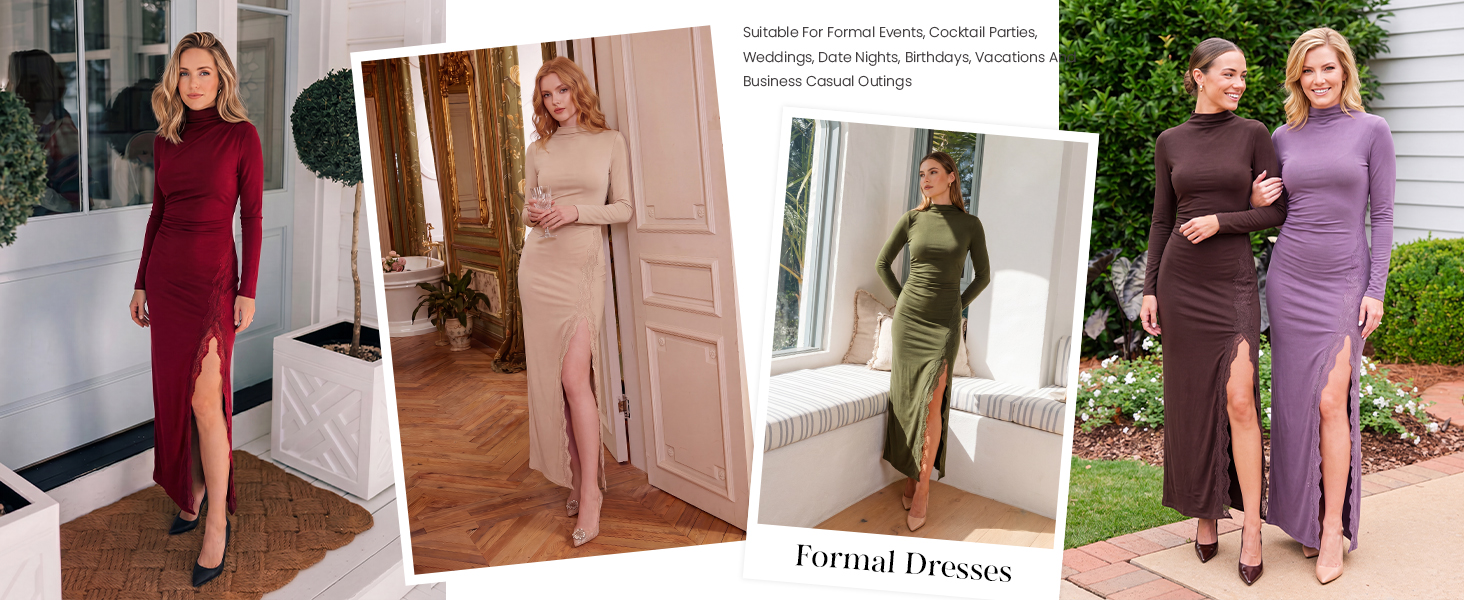 wedding guest dress; long sleeve dress; party dress; black dress; womens dresses