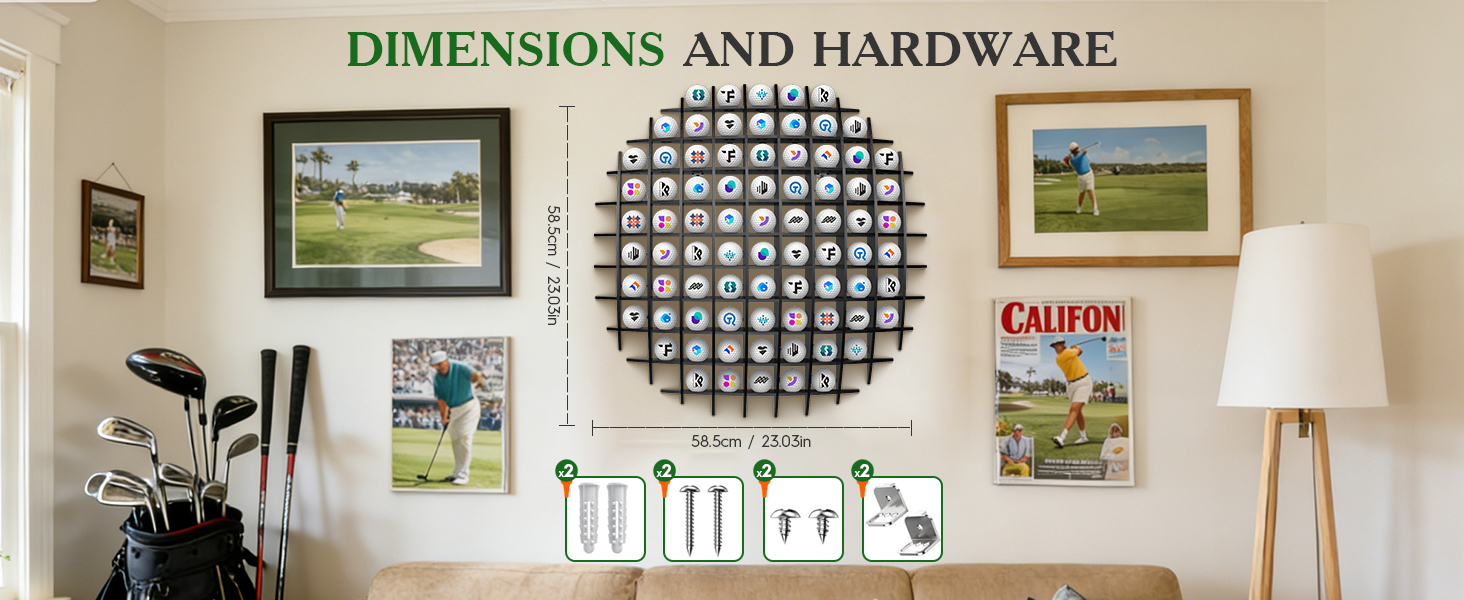 golf ball display case