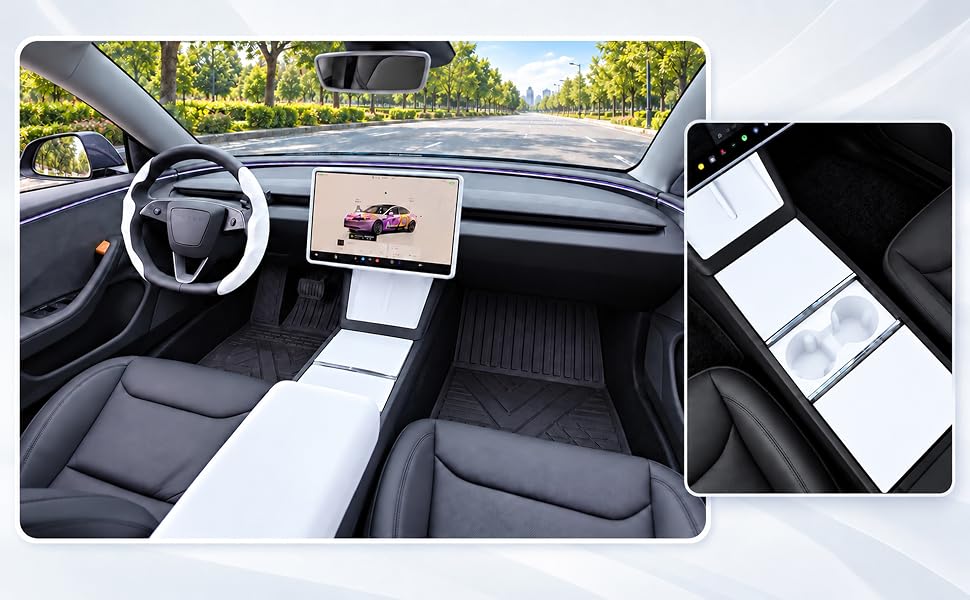 tesla armrest covers