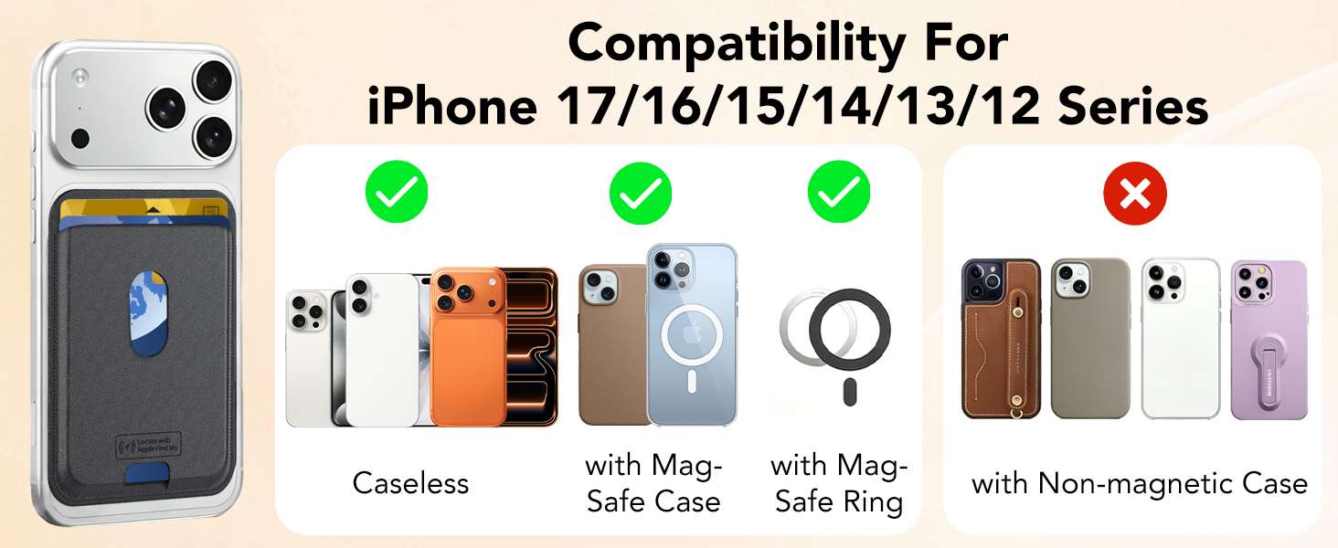 phone wallet magnetic phone card holder wallet with tracker magnetic wallet for phone