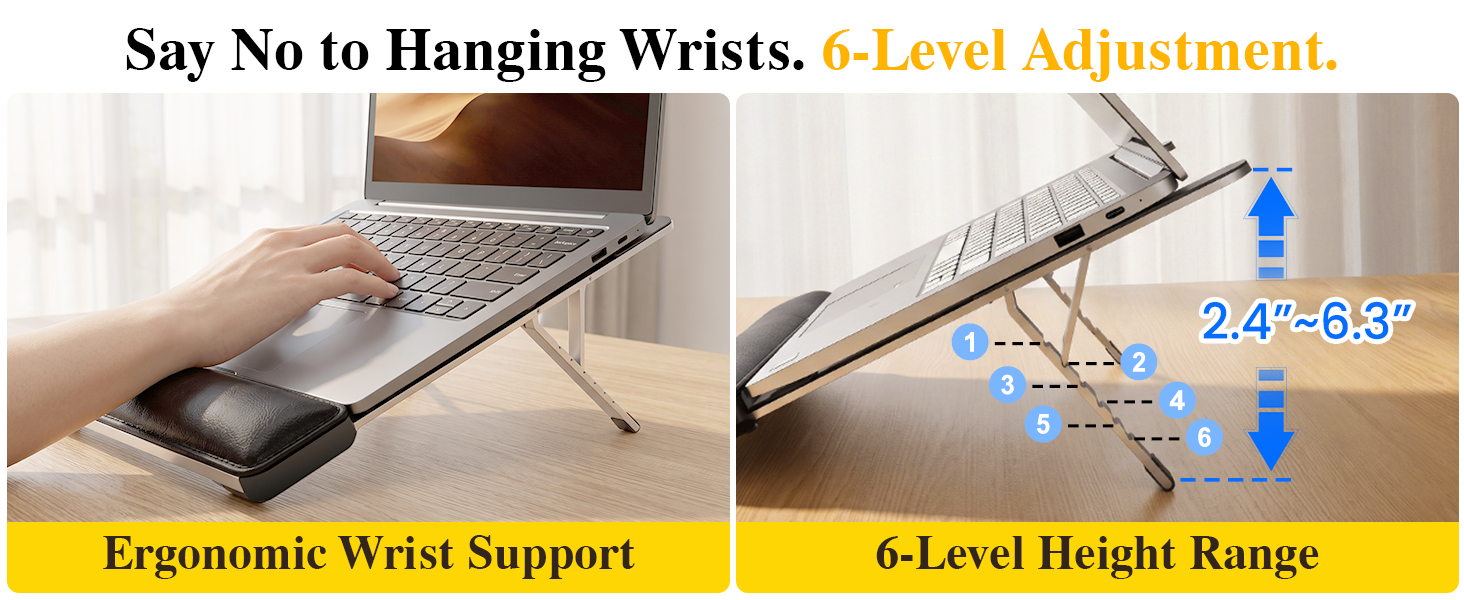 laptop stand with support
