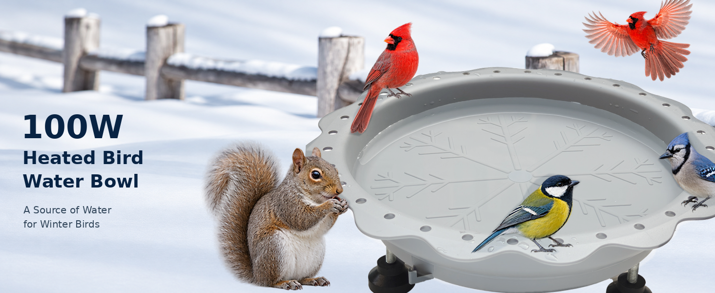 heated water bowl