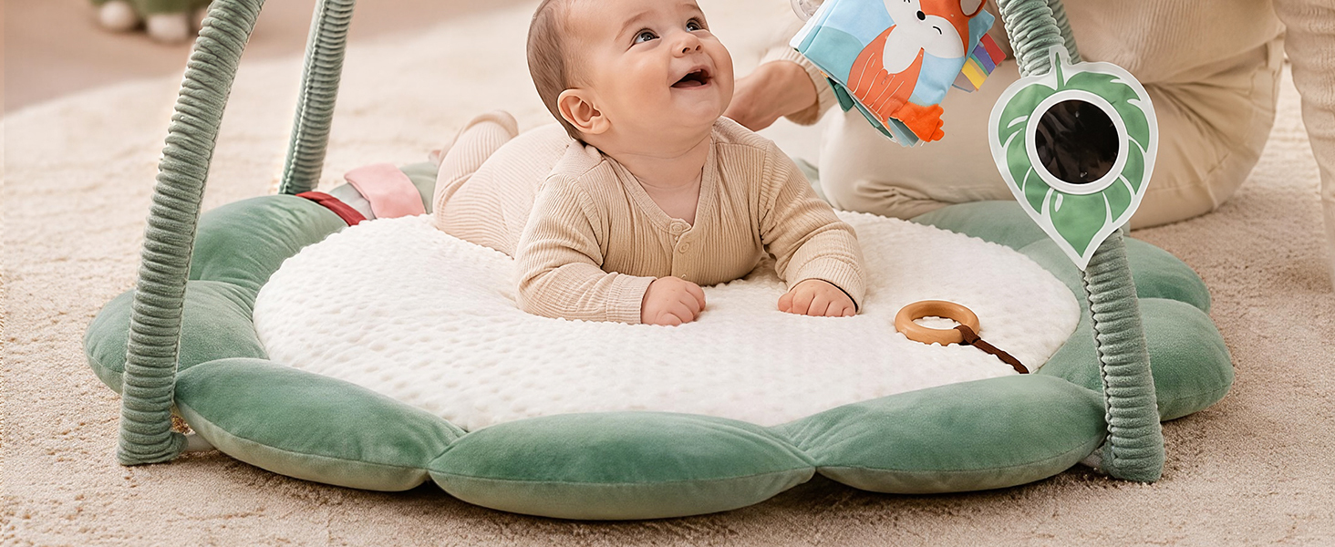 baby playmat green