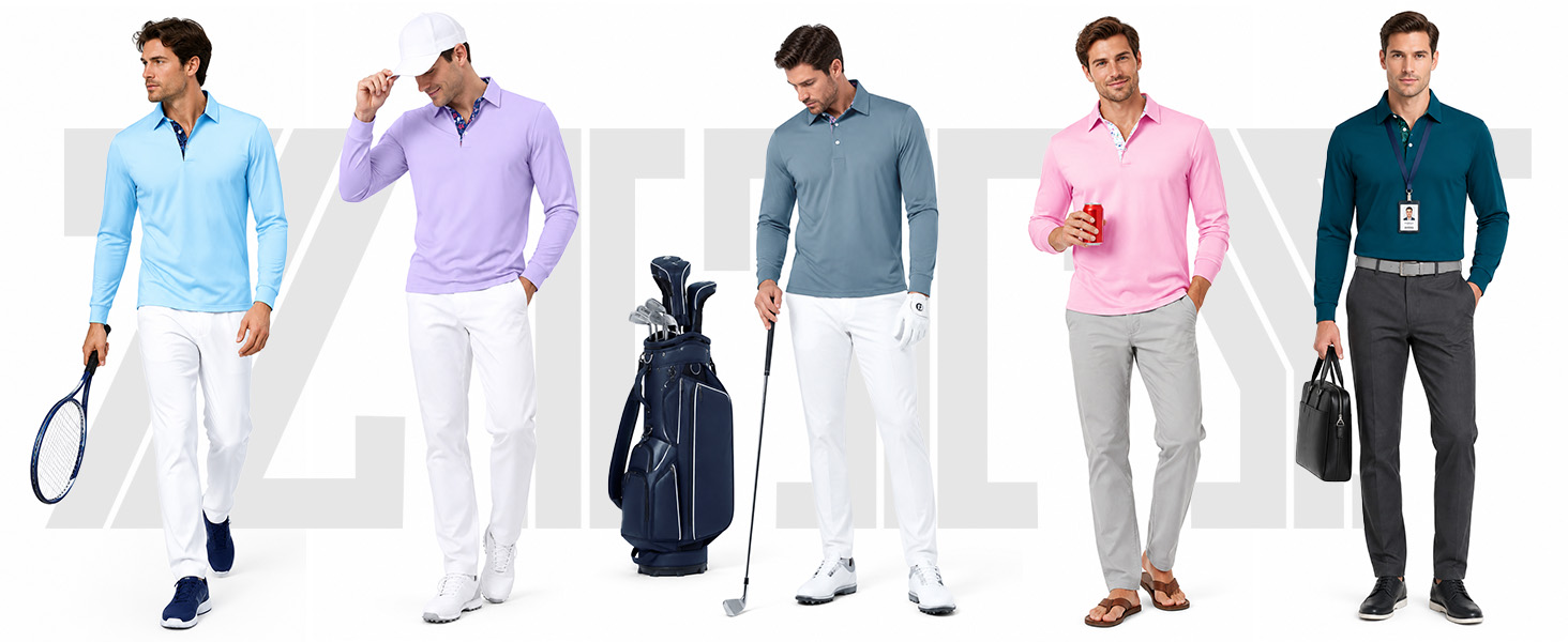 mens collared golf shirt