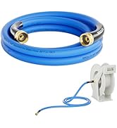 SPECILITE Flexible Garden Water Hose 50 Ft, Heavy Duty, Lightweight and Leak-Proof Pipe× 1/2 In, ...