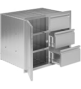 Jocisland 4-Pan 96QT Commercial Food Warmer, 1800W Stainless Steel Buffet Server with Independent...