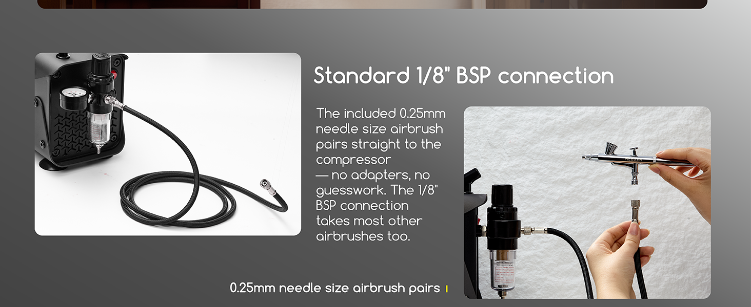 MEEDEN Airbrush Compressor for Painting