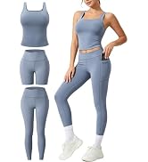 UOUA 3 Piece Workout Sets