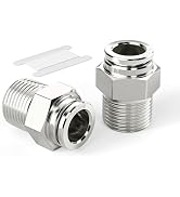 TAILONZ PNEUMATIC Black DOT 1/2 Inch od 10 Meter 32.8ft Nylon Air Tubing Kit Pipe Hose Air Line T...