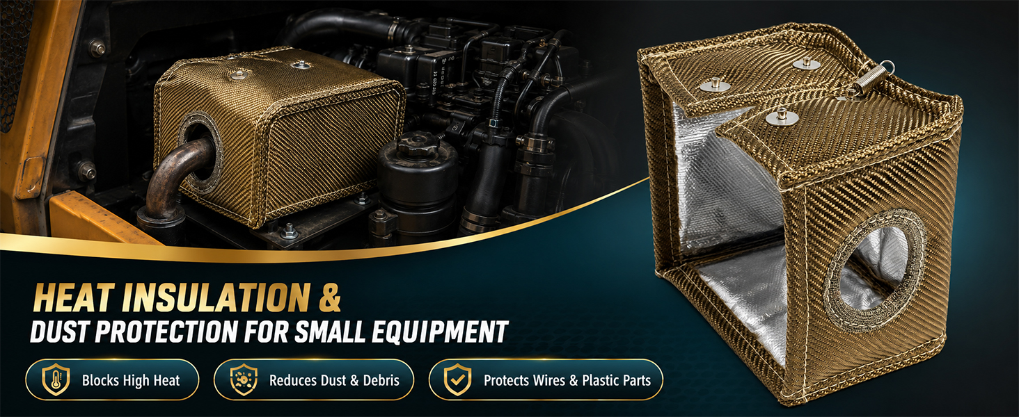 DUST PROTECTION FOR SMALL EQUIPMENT
