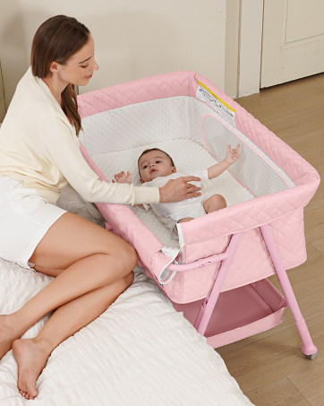 Beige Baby Bassinet