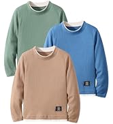Jolyshlid 2 Pieces Boys Full Zip Hoodie Casual Sweatshirts Jacket 4-12Y | Soft Breathable Fabric,...