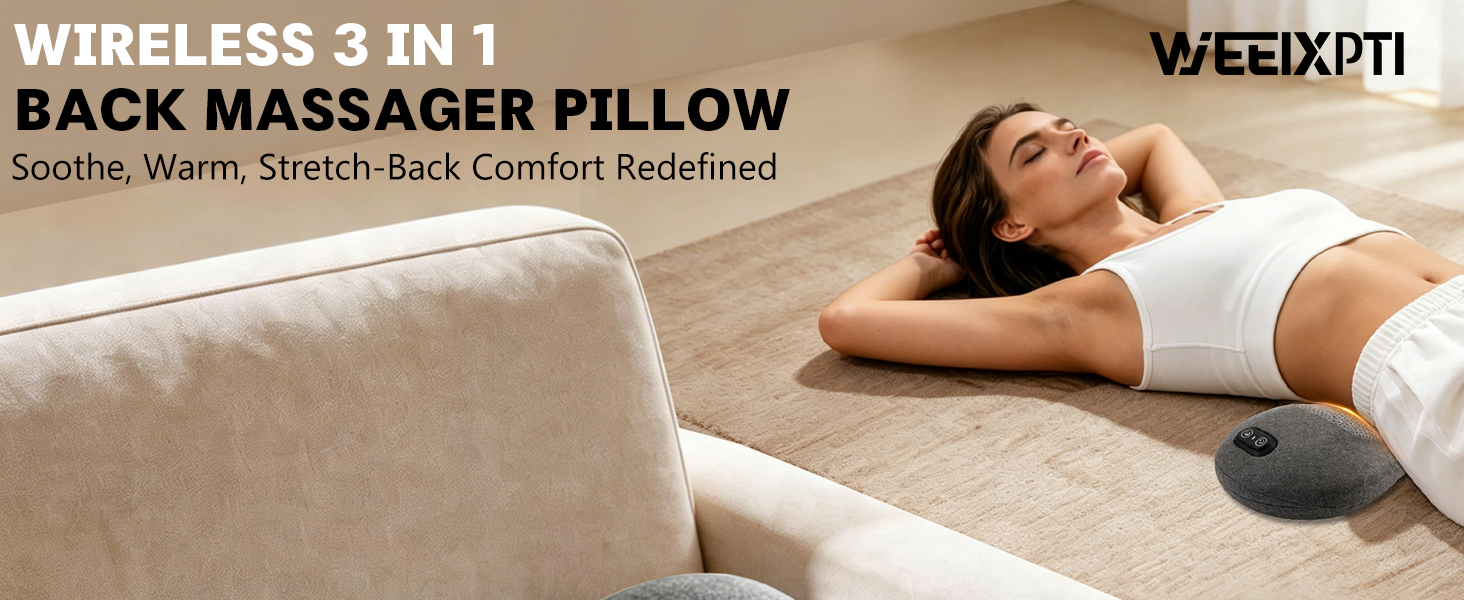BACK MASSAGER PILLOW