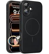 CODVELA Magnetic for iPhone 17 Case, Silicone, Black | Compatible with MagSafe, Full Camera Prote...