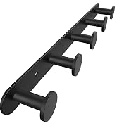 FORIOUS SUS304 Toilet Brush, Toilet Bowl Cleaner Brush and Holder Set | Black, Extended Handle, R...
