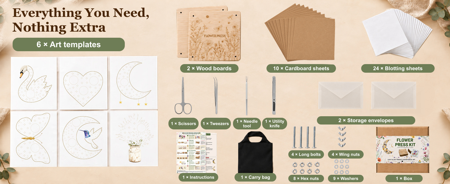 flower press flower press kit craft kits for adults pressed flowers pressed flower kit