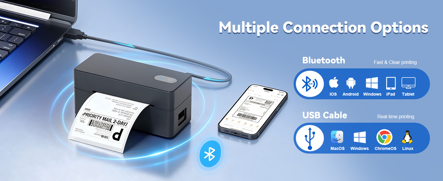 Thermal Shipping Label Printer