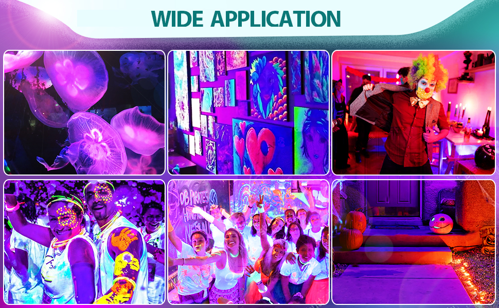 halloween blacklight