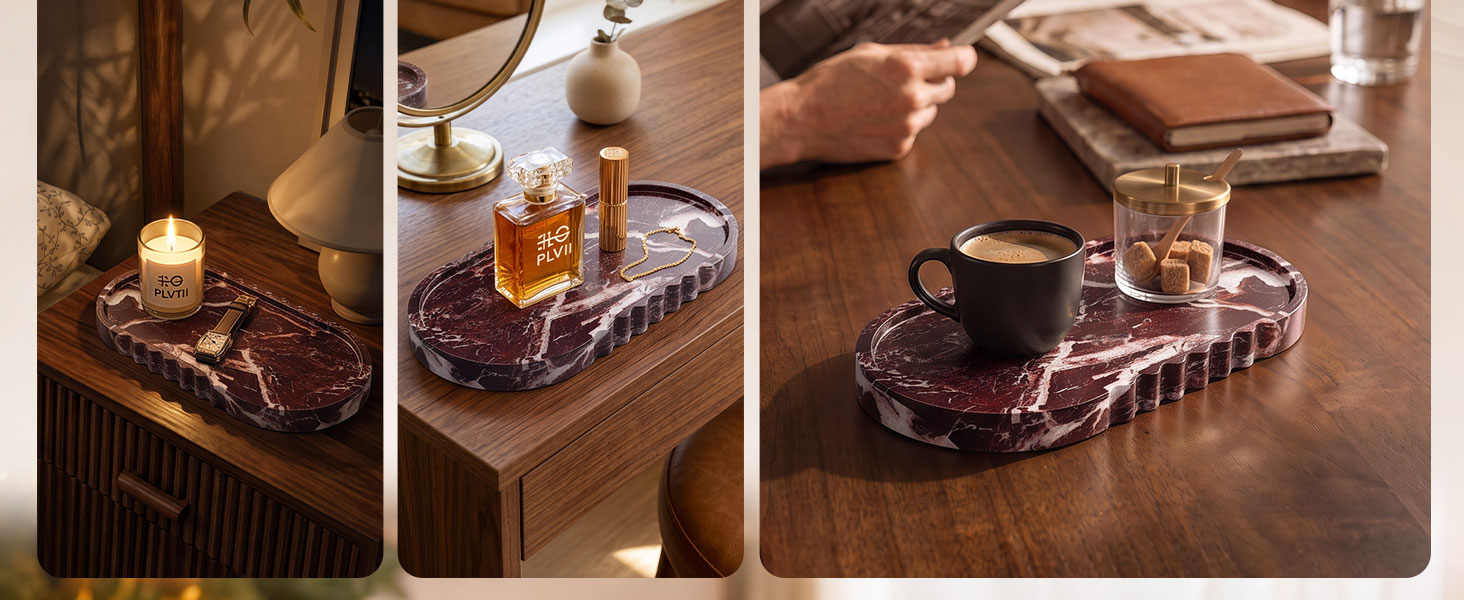 Marble Bathroom Tray