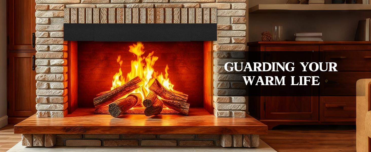 Fireplace Hood Heat Deflector