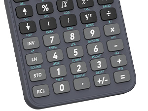 10-Digit Clear Display