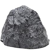 Aytupotin Faux Rock Cover – Medium Yellow Fake Landscape Rock, Decorative Artificial Stone for Ou...