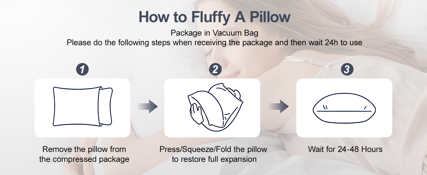 wansimoo bed pillows