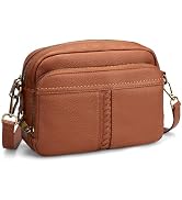 befen Anti-theft Crossbody Bag for Women Genuine Leather, Small Cross Body Shoulder Handbags with...