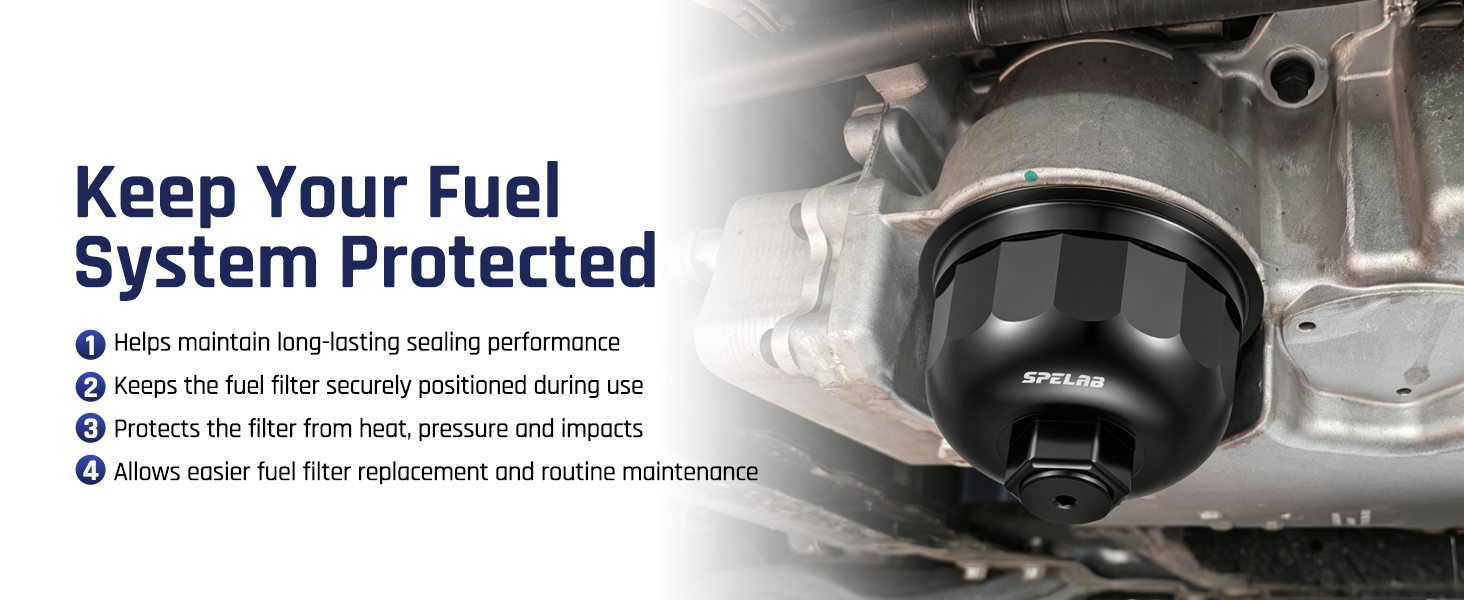 fuel filter housing