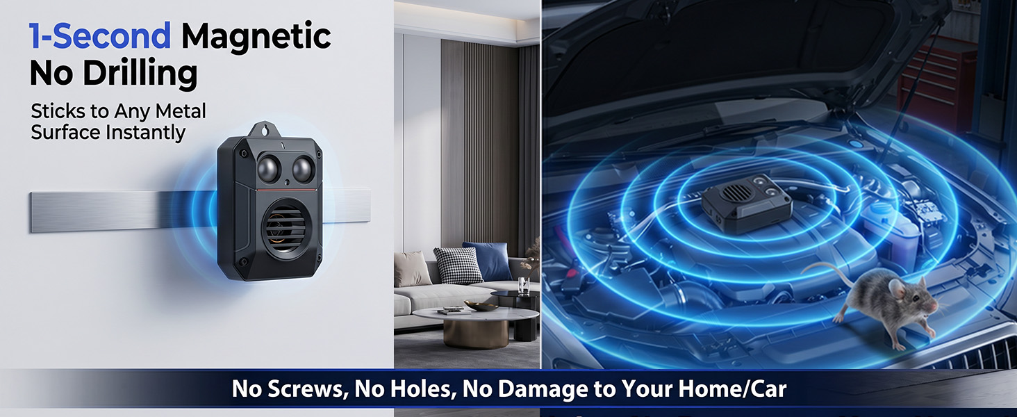 ultrasonic rodent repeller ultrasonic squirrel repeller electronic mouse repellent devices