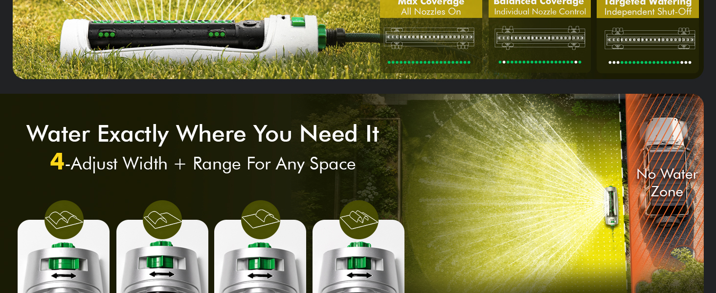 Oscillating Sprinklers