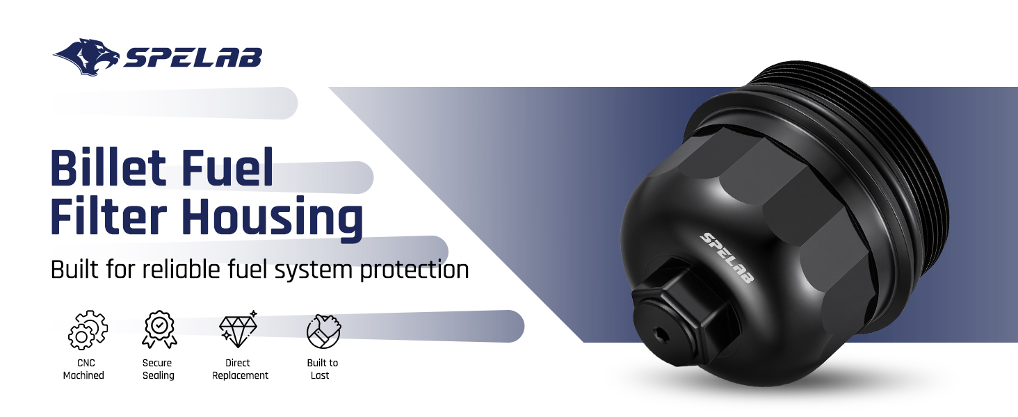 fuel filter housing