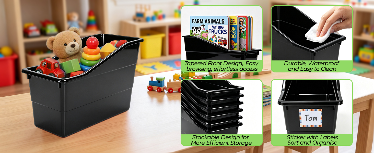 book bins
