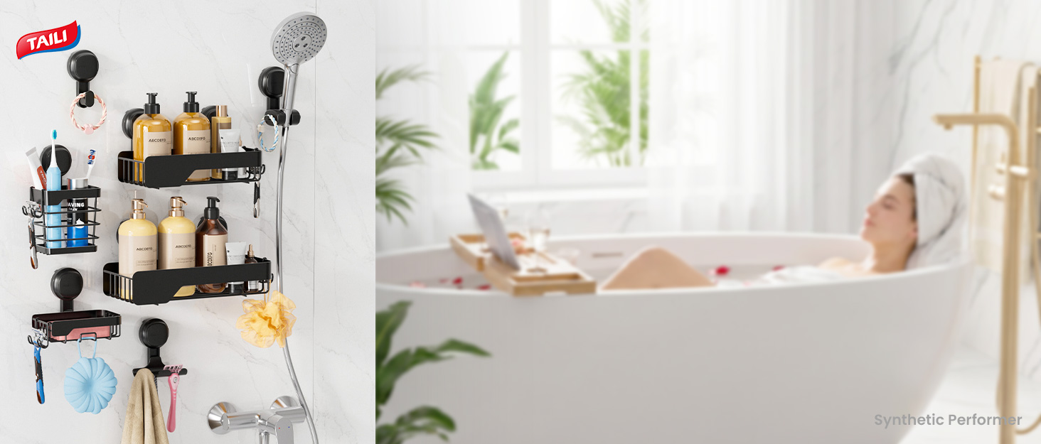 TAILI Suction cup shower accessories for bathroom