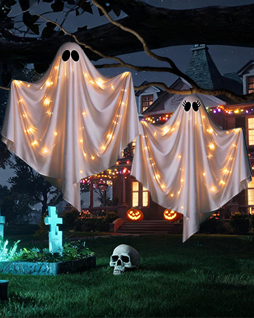 halloween ghosts outdoor
