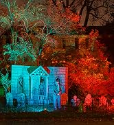 CREPOW RGB Spot Lights Outdoor, Color Changing Landscape Lighting, Waterproof Spotlight with US P...