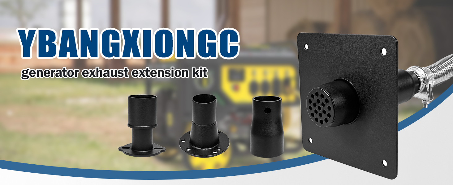 Generator Exhaust Extension Silencer Kit