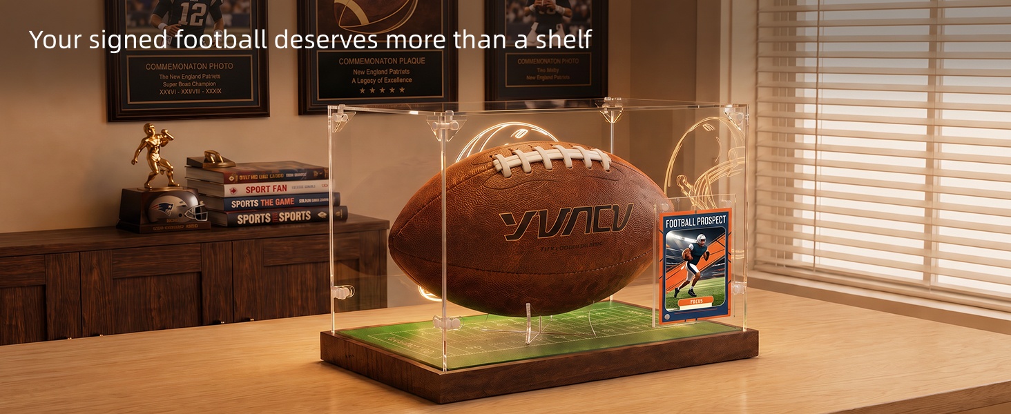 Football Display Case