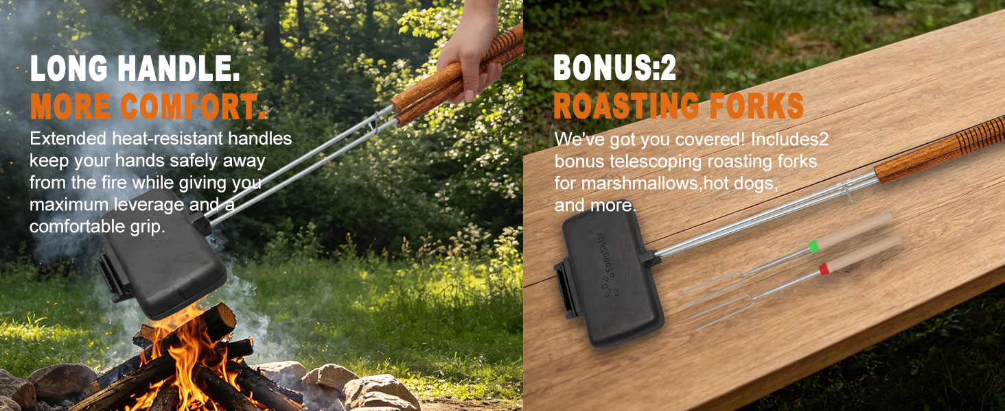 pie irons for camping cast iron