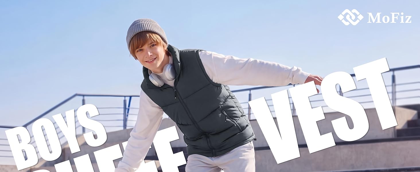 Boys Puffer Vest